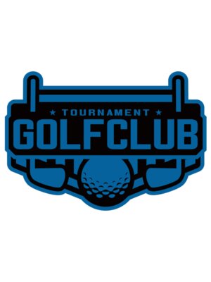 Golf club Tournament logo template