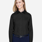 Women's Crown Collection® Broadcloth Woven Dress Shirt