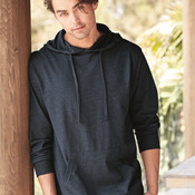 Unisex Lightweight Hooded Pullover T-Shirt