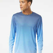 Unisex Barbados Performance Pin Dot Long Sleeve T-Shirt
